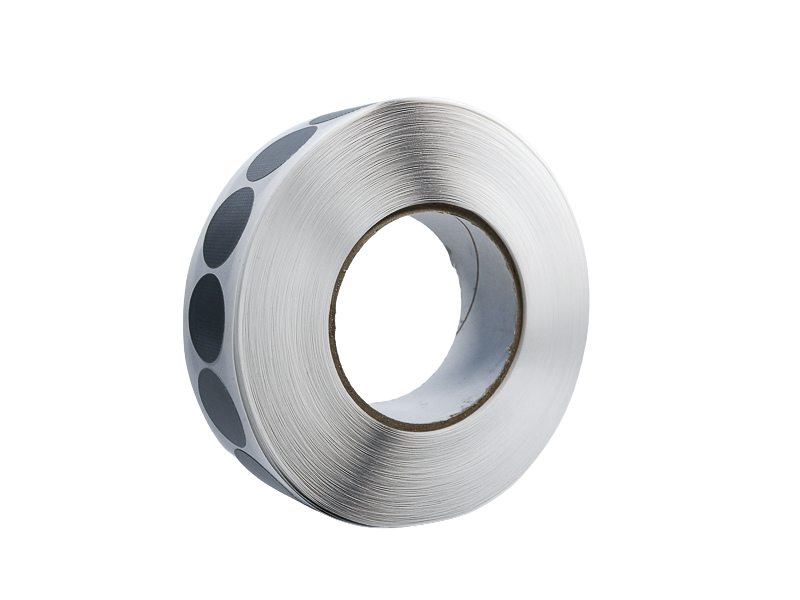 Stříbrná fixační kolečka - 30 mm jednořadá